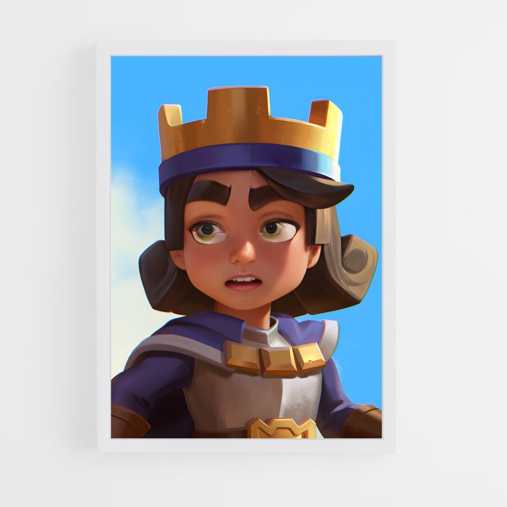 Poster Le Prince des Pixels – affiche Clash royale (vue 3)